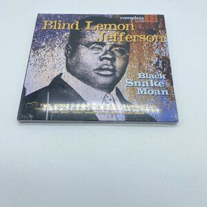 Black Snake Moan by Blind Lemon Jefferson (CD, 2004) New Sealed Snapper Music